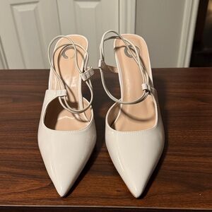 Chic Cream Women's Heels